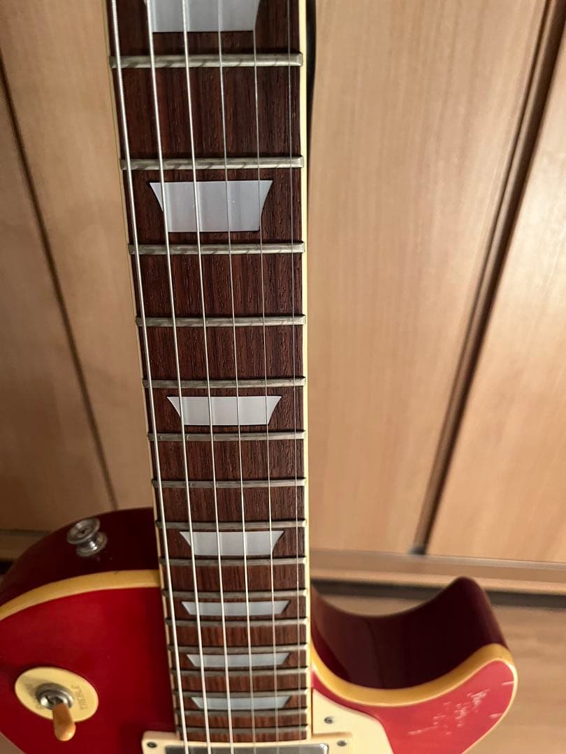 Fresher レスポールタイプ チェリーサンバースト　ケース付