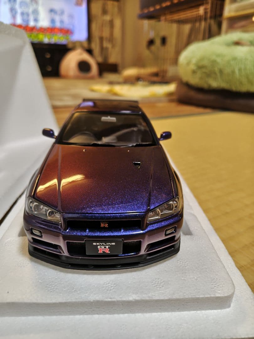 Autoart 1/18 BNR34 スカイラインGT-R V-specⅡ