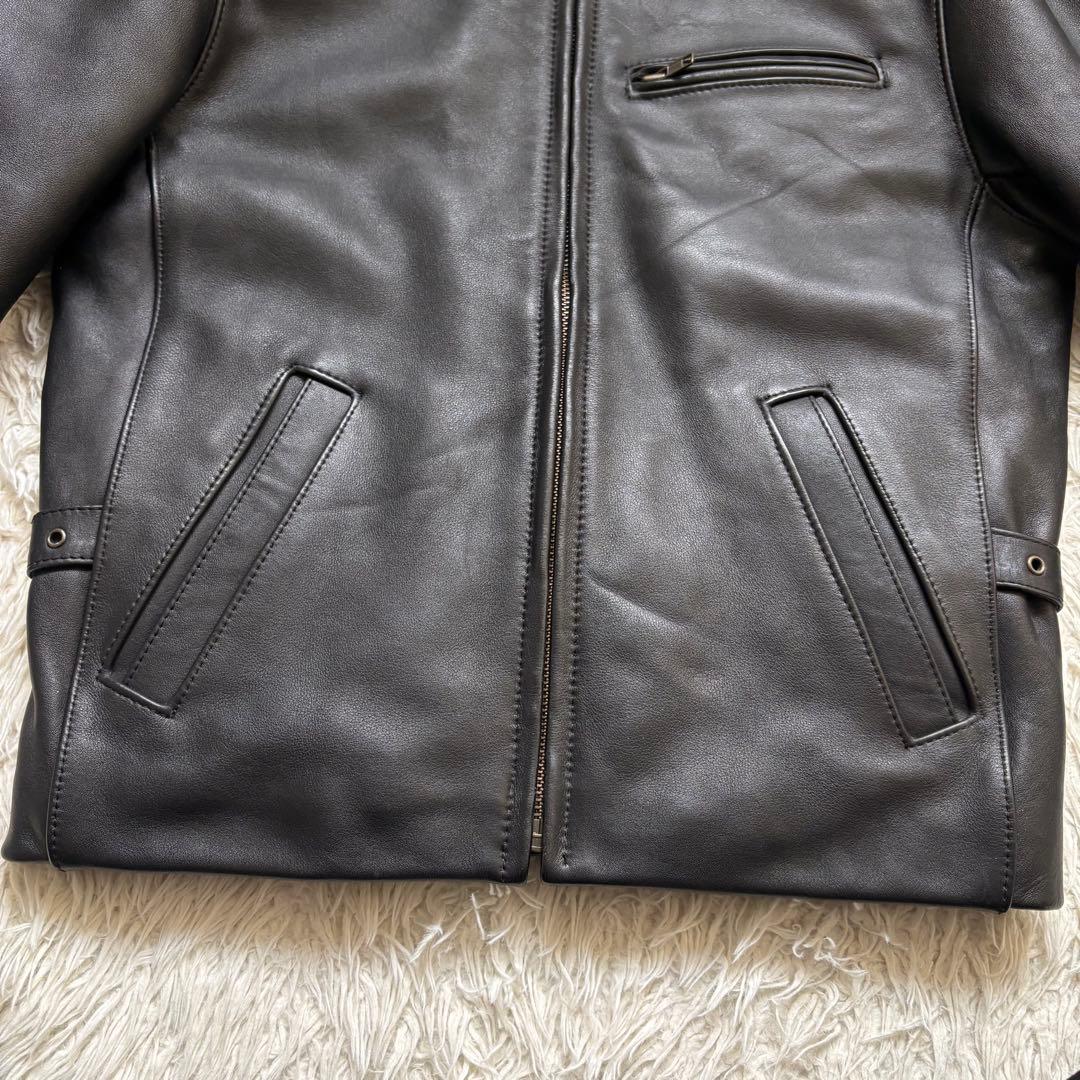 希少 HARLEY DAVIDSON シングルライダース レザージャケット36