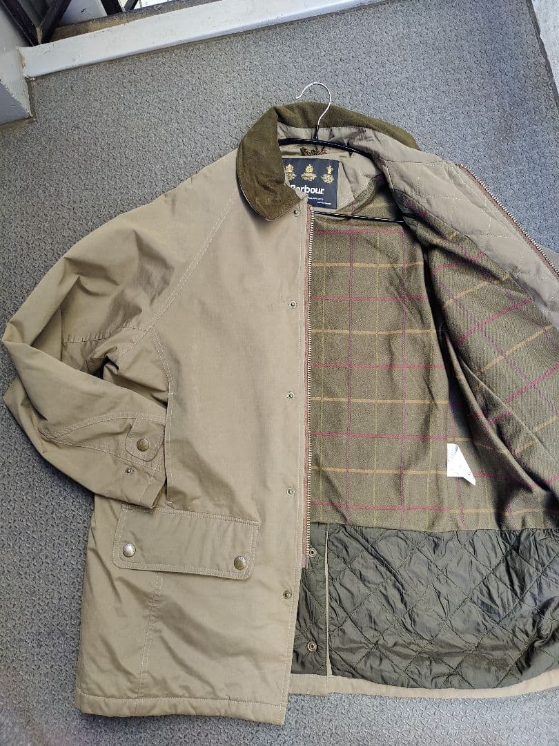 Barbour バブアー ビデイル ノンワックス スペイ L