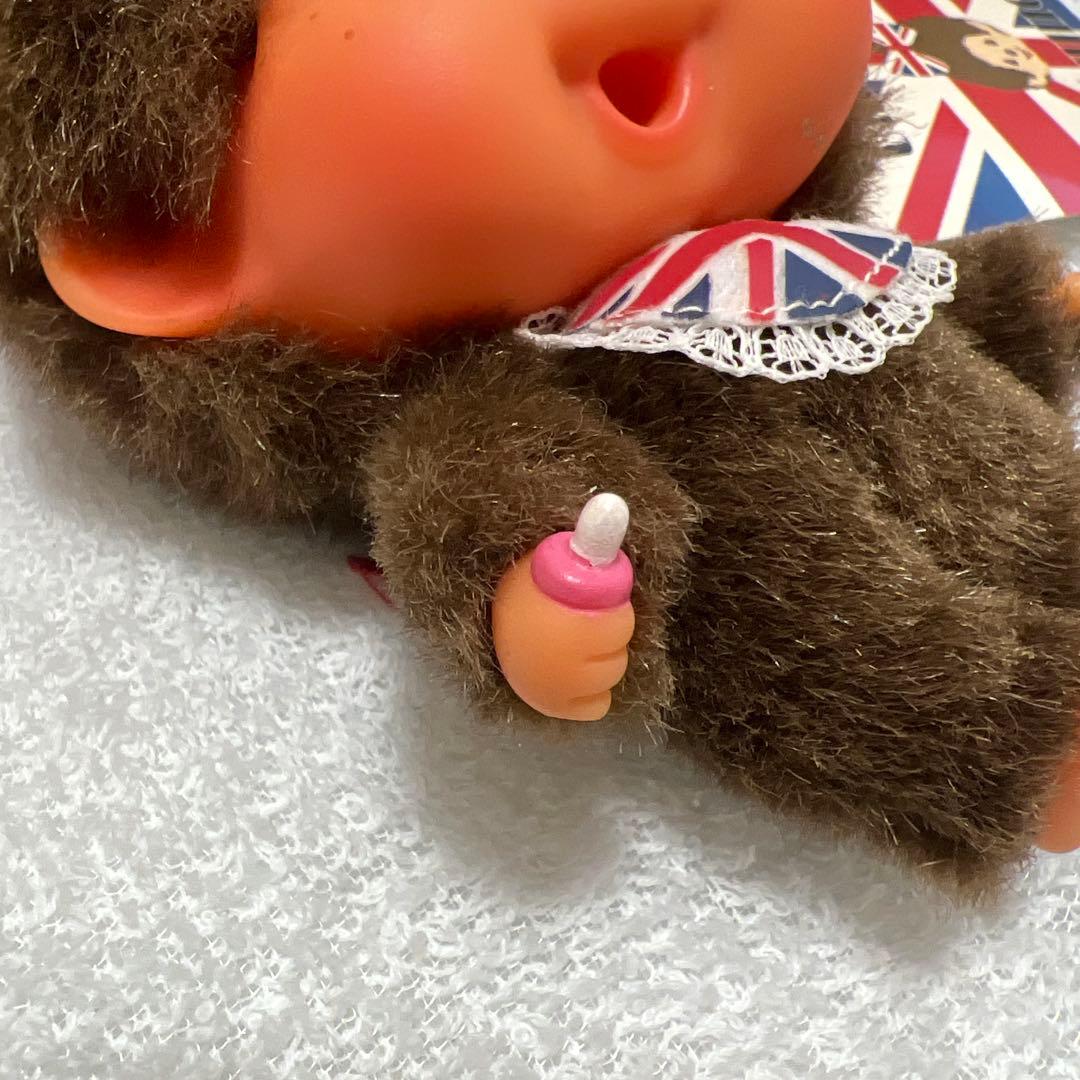 モンチッチ ユニオンジャック 英国 イギリス タグ付き　ぬいぐるみ　レア