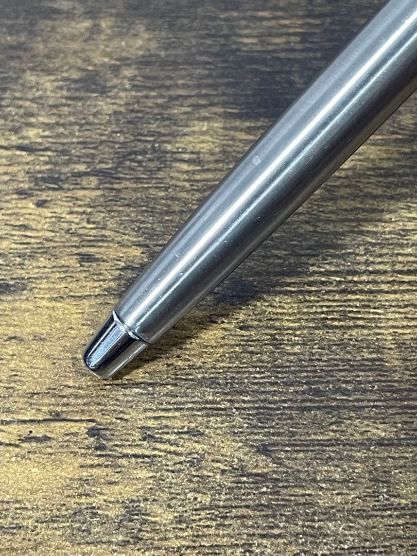 未使用に近い　1973年製　ペン先軸一体型　細字　ミュー　万年筆　備品付き