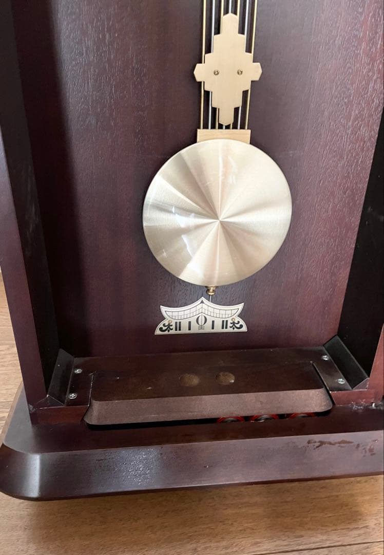 SEIKO セイコー エンブレム 振り子時計 掛時計 柱時計 HS303B