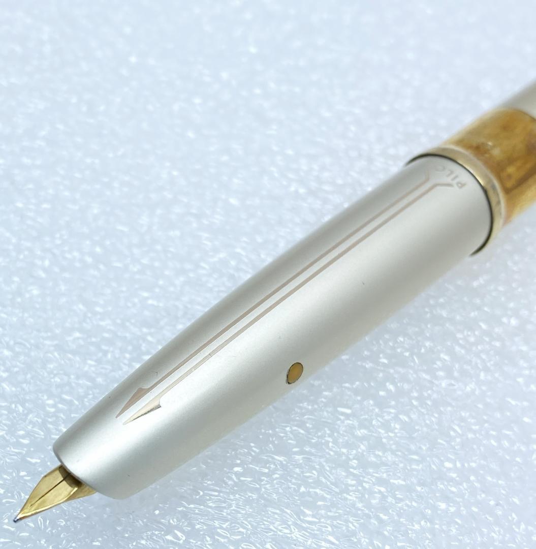 初代キャップレス PILOT ペン先14K 1960年代 回転式 万年筆