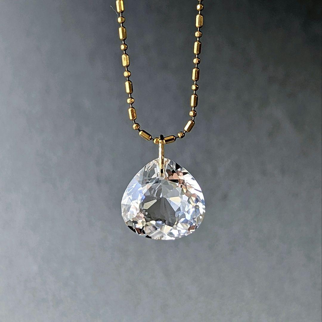 ♢容音♢K18 大粒ゴシェナイト5.25ct チャ―ム ペンダントトップ