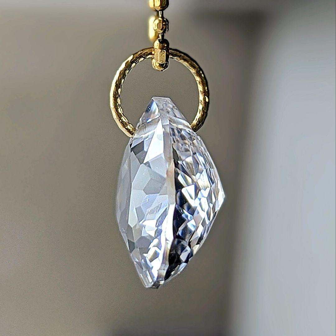 ♢容音♢K18 大粒ゴシェナイト5.25ct チャ―ム ペンダントトップ