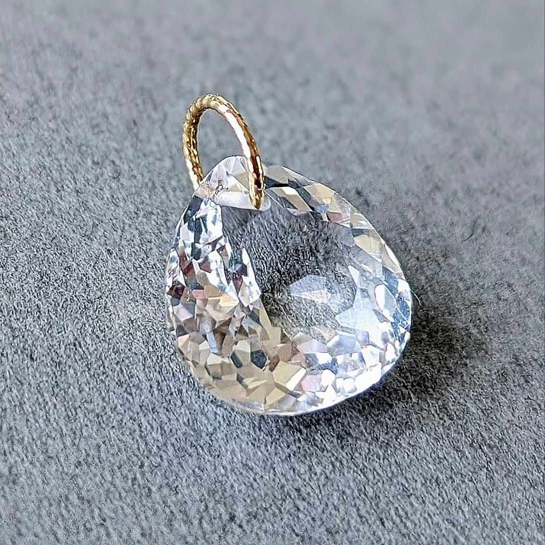 ♢容音♢K18 大粒ゴシェナイト5.25ct チャ―ム ペンダントトップ