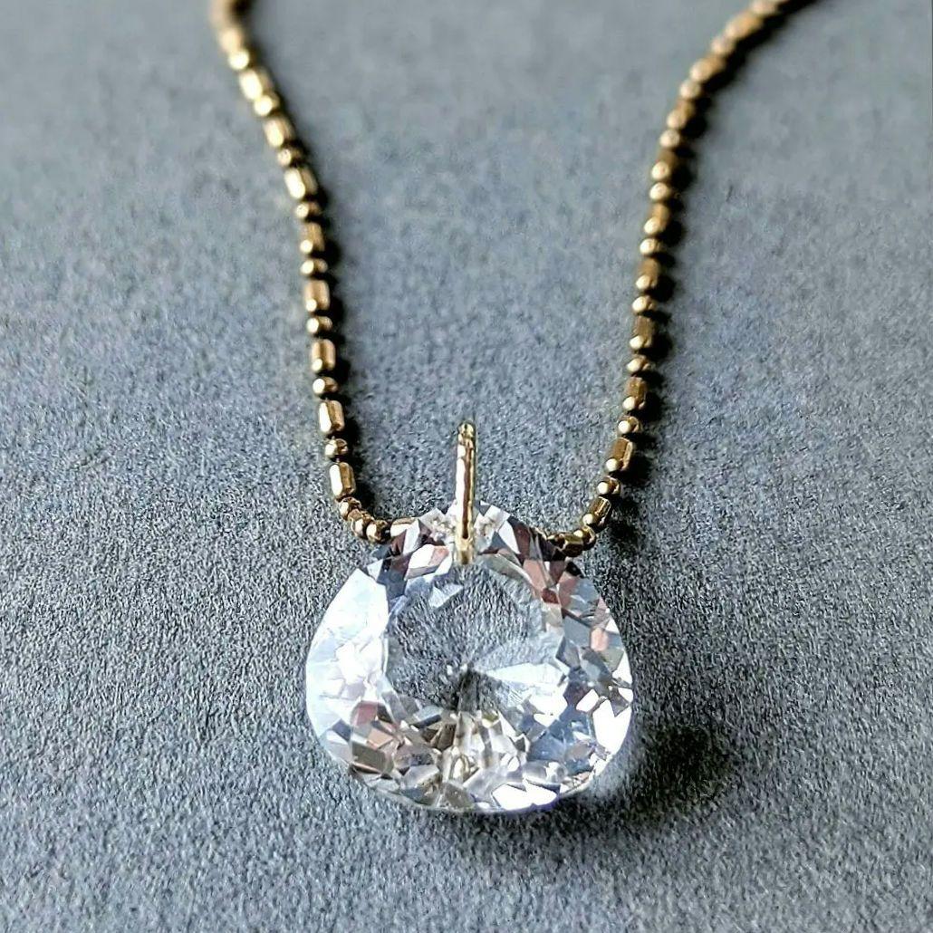 ♢容音♢K18 大粒ゴシェナイト5.25ct チャ―ム ペンダントトップ