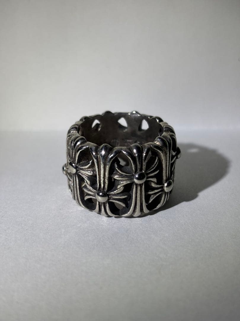 セメタリークロスリング　シルバー925　21号程度