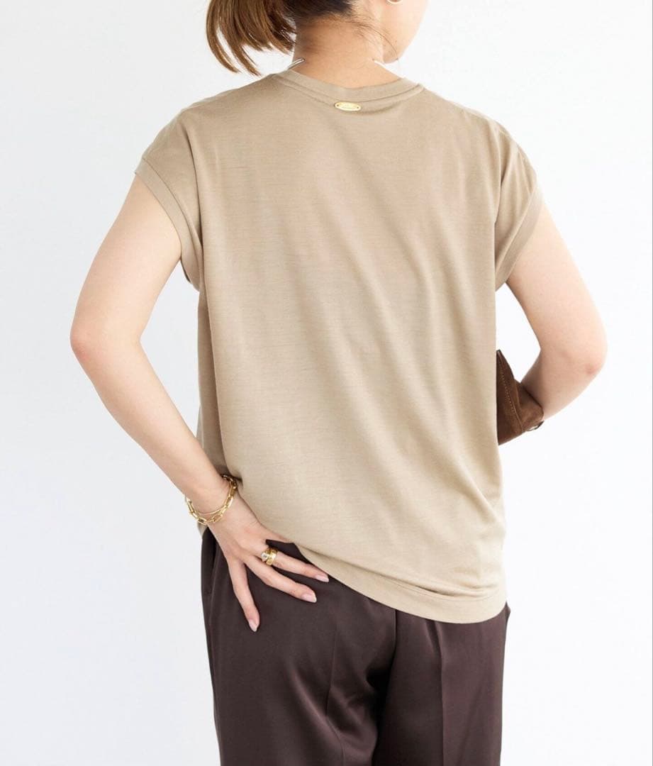 Deuxieme Classe Prime wool jersey タンクトップ