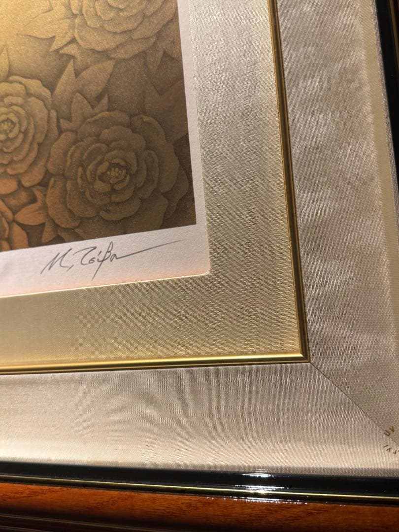 千葉政助【春の誓い】限定100 シルクスクリーン