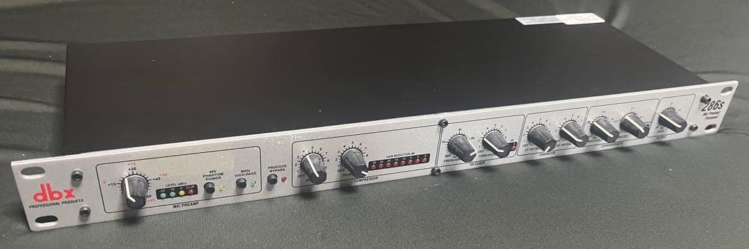 dbx286s マイクプリアンプ エンハンサー/ディエッサー/コンプレッサー