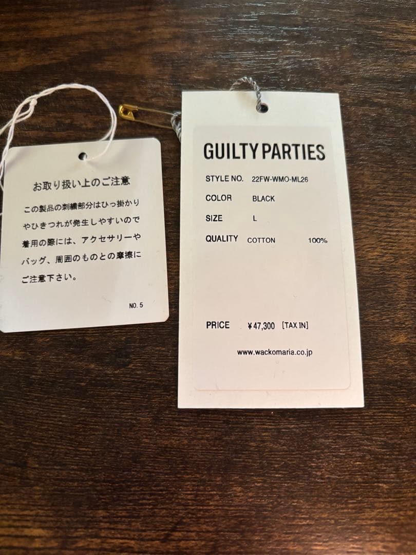 WACKO MARIA ARMY SHIRT (TYPE-2) ブラック