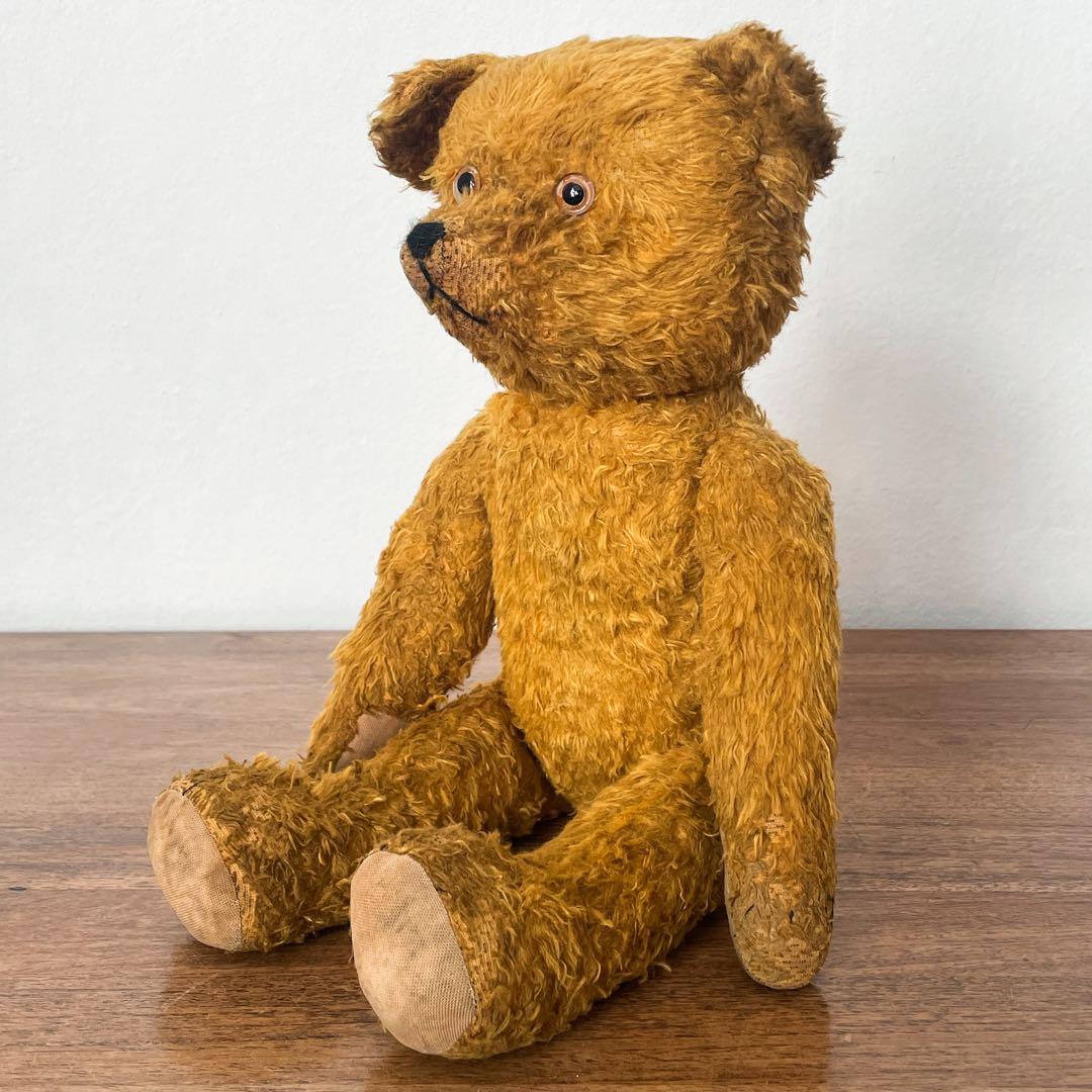 【ドイツ くまのぬいぐるみ①】アンティーク テディベア