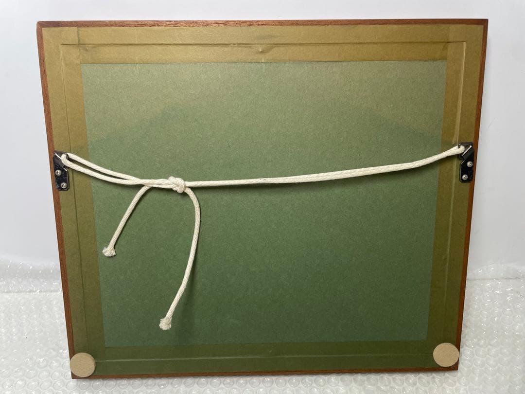 木村光佑 版画　「時の流れ」直筆サイン 額装　162/500