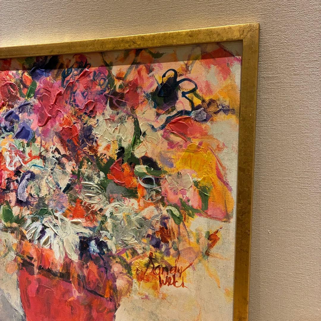 Francfranc アートボード SANDY WELCH絵画フランフラン