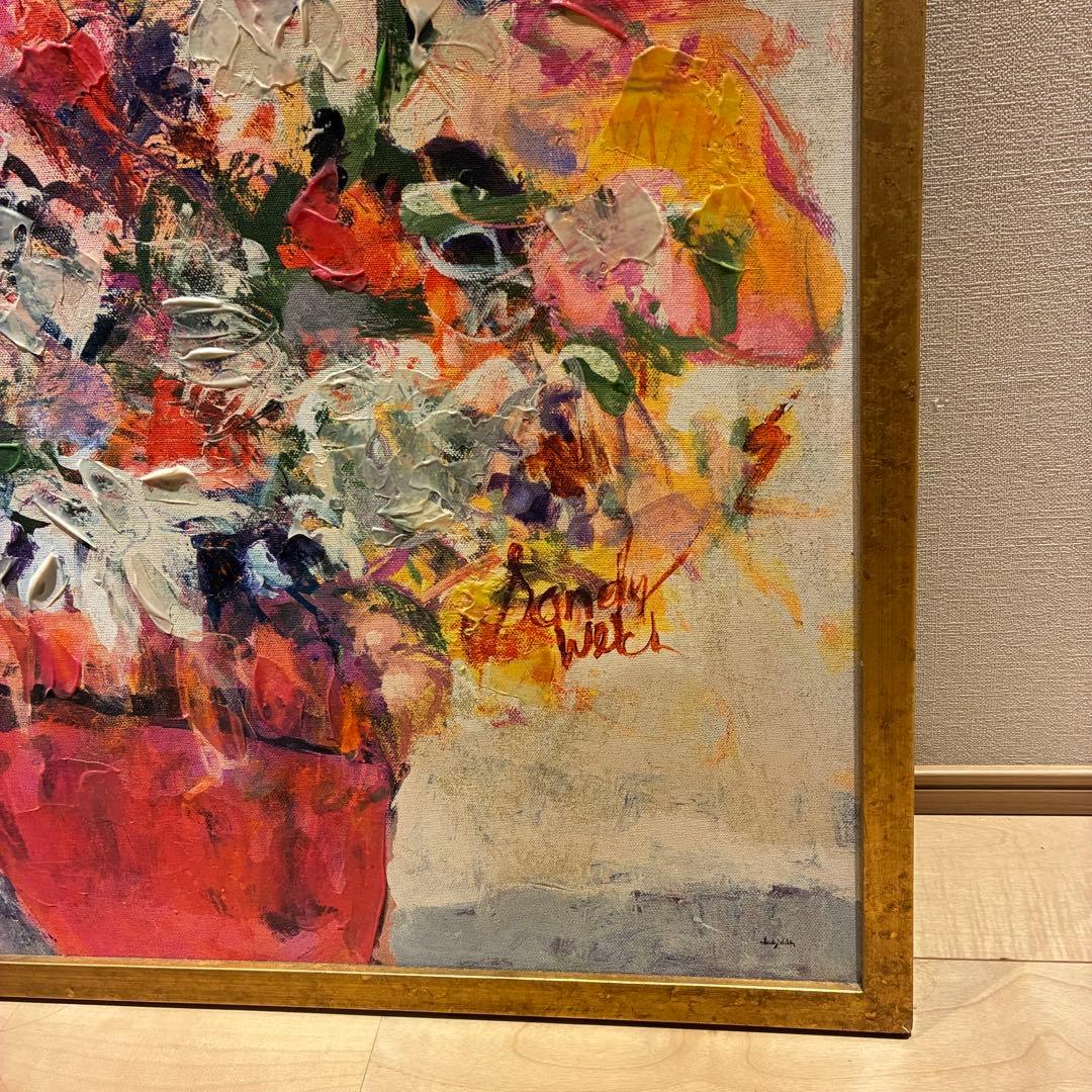 Francfranc アートボード SANDY WELCH絵画フランフラン