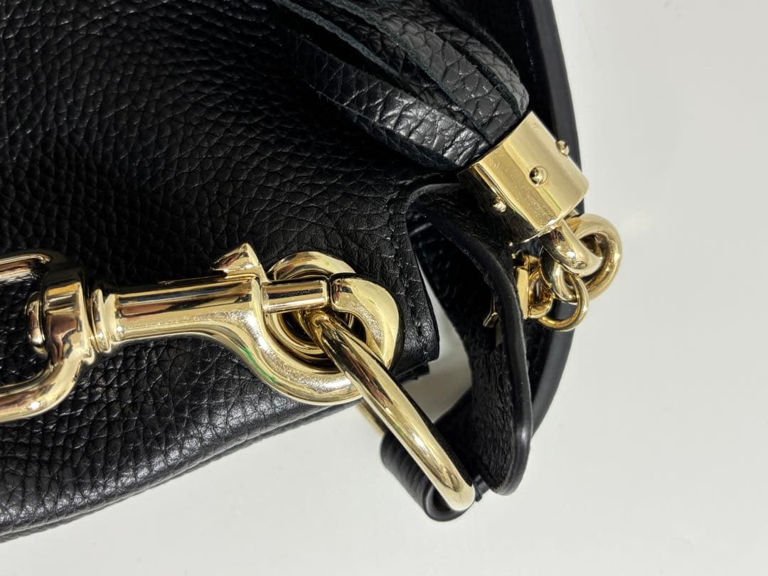 GUCCI グッチ ソーホー 2way ハンドバッグ インターロッキング G