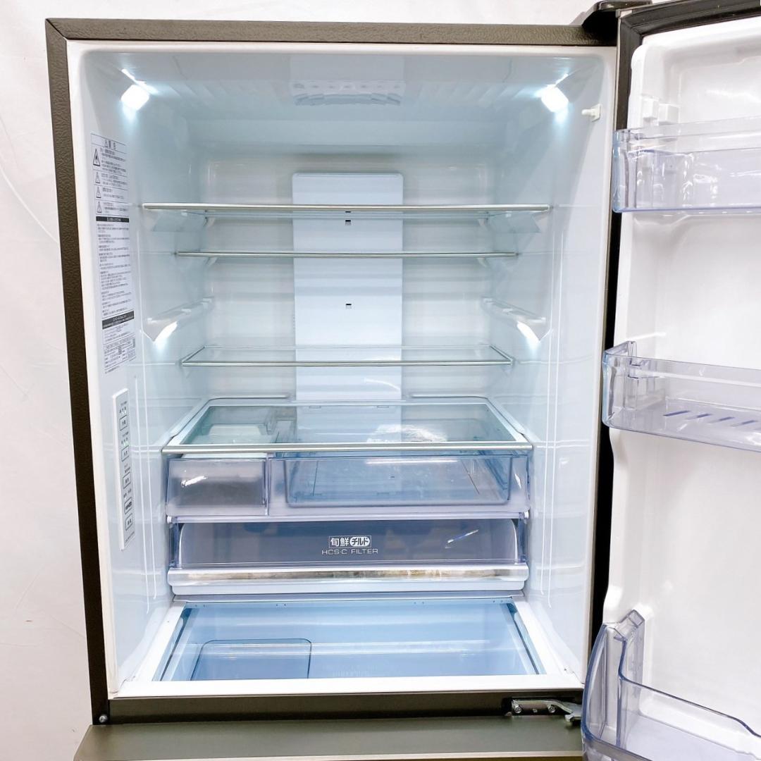 2020年製　AQUA ノンフロン冷凍冷蔵庫 AQR-V43J(S) 430L