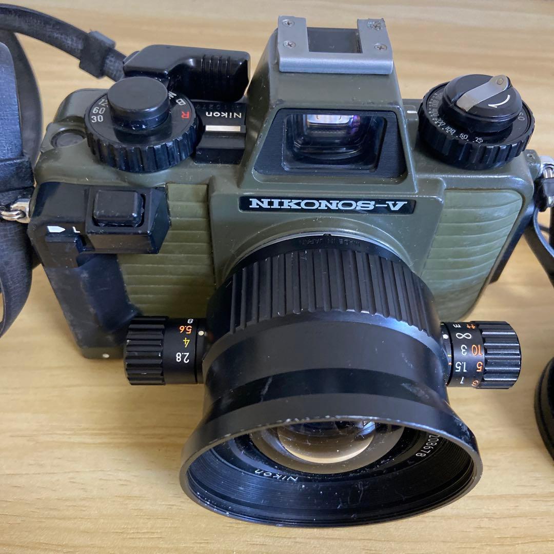 ＃【ジャンク品】　NIKONOS-V フィルムカメラ オリーブグリーン