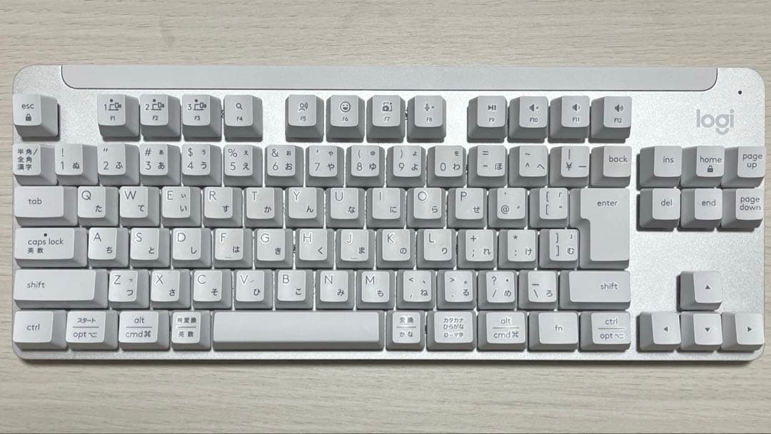 logicool キーボード(K855) と マウス(M650)