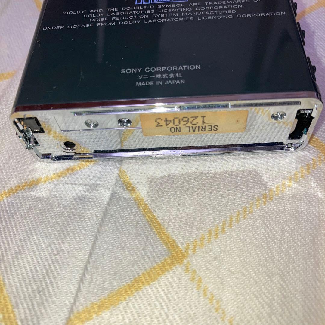 SONY WM-109 ウォークマン ジャンク 要修理　要価格交渉