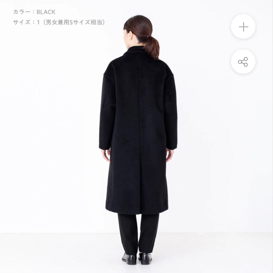 佐藤健 ABYTS シャギーコート ブラック 1サイズ