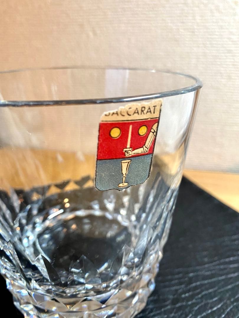 Baccarat 1930年代オールドバカラ希少 超々レア クリスタルタンブラー