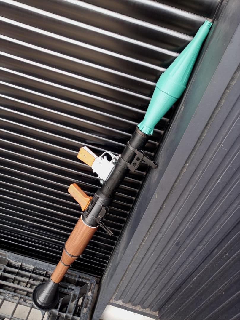 フルスクラッチ RPG-7 ロケットランチャー 3Dプリンター 成形 Ｉ