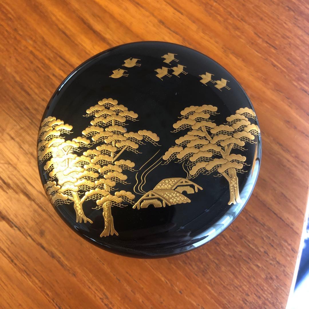 茶道具　平棗　一斉　金蒔絵