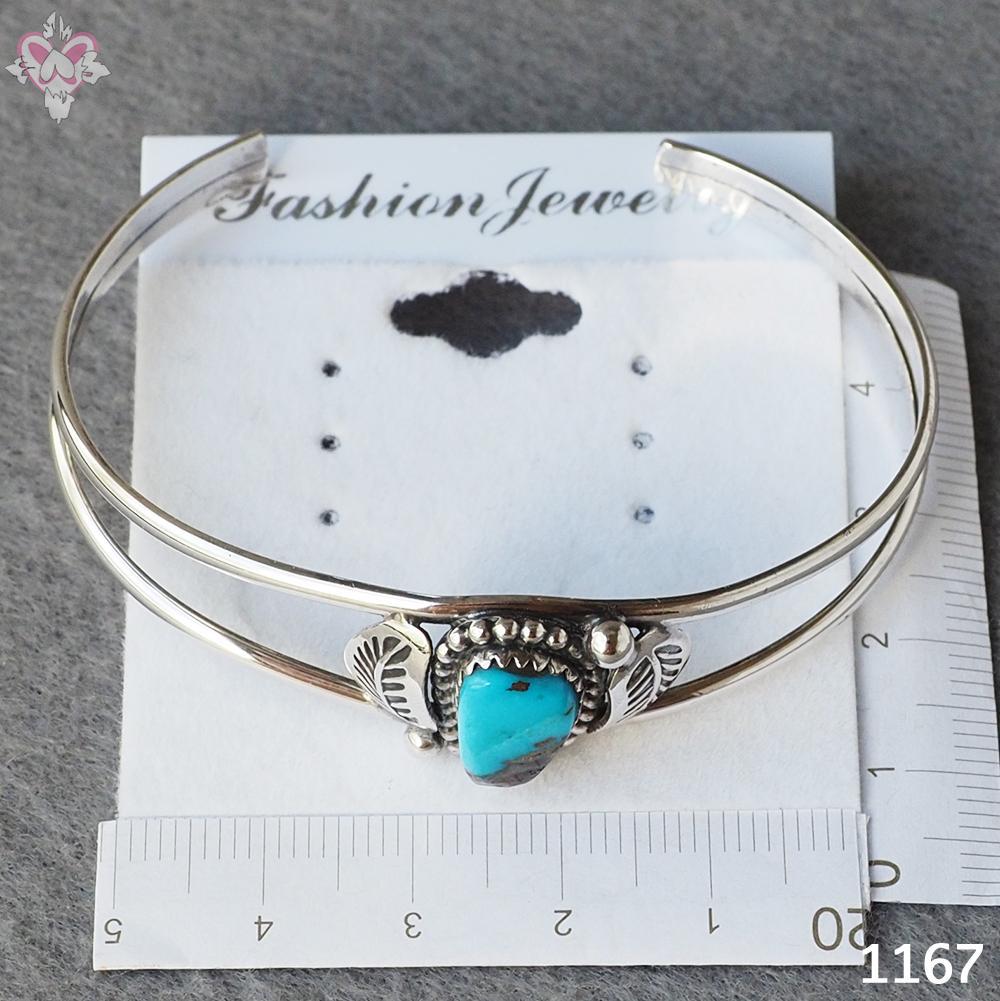 大粒 ナゲット ターコイズ インディアンジュエリー ナバホ族 シルバー バングル