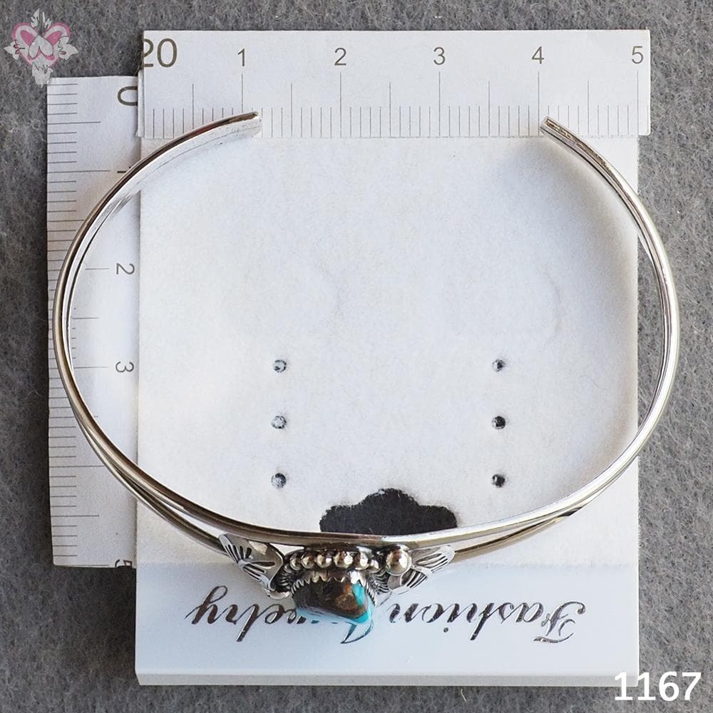 大粒 ナゲット ターコイズ インディアンジュエリー ナバホ族 シルバー バングル