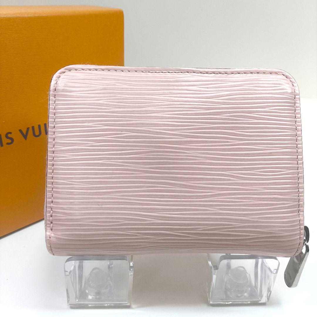 箱付 美品 ルイヴィトン エピ ジッピーパース ローズバレリーヌ ピンク