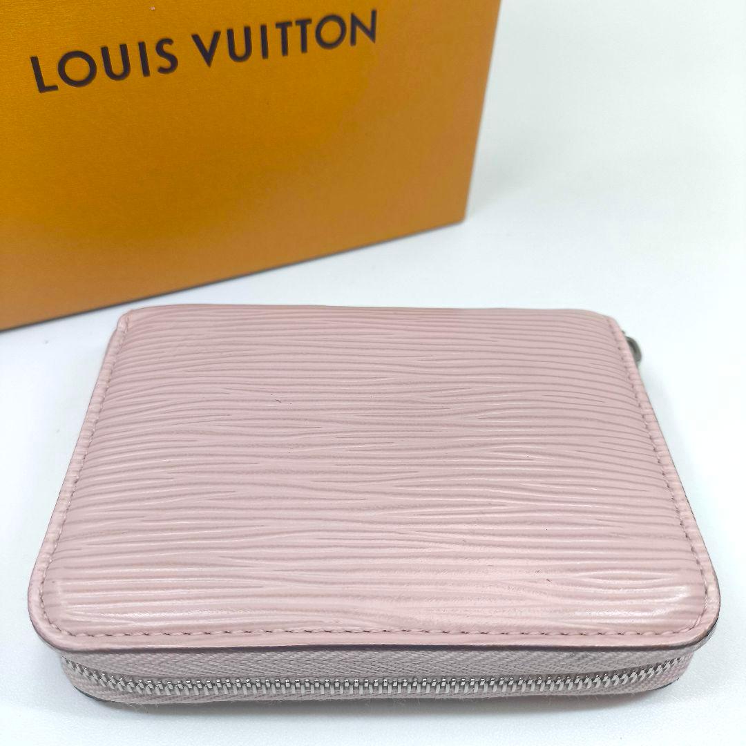 箱付 美品 ルイヴィトン エピ ジッピーパース ローズバレリーヌ ピンク