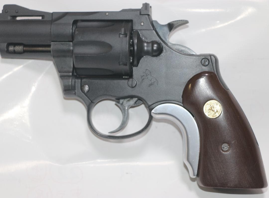 超希少！ＭＧＣ　HW樹脂製モデルガン コルト・トルーパーカスタムSPG合法品