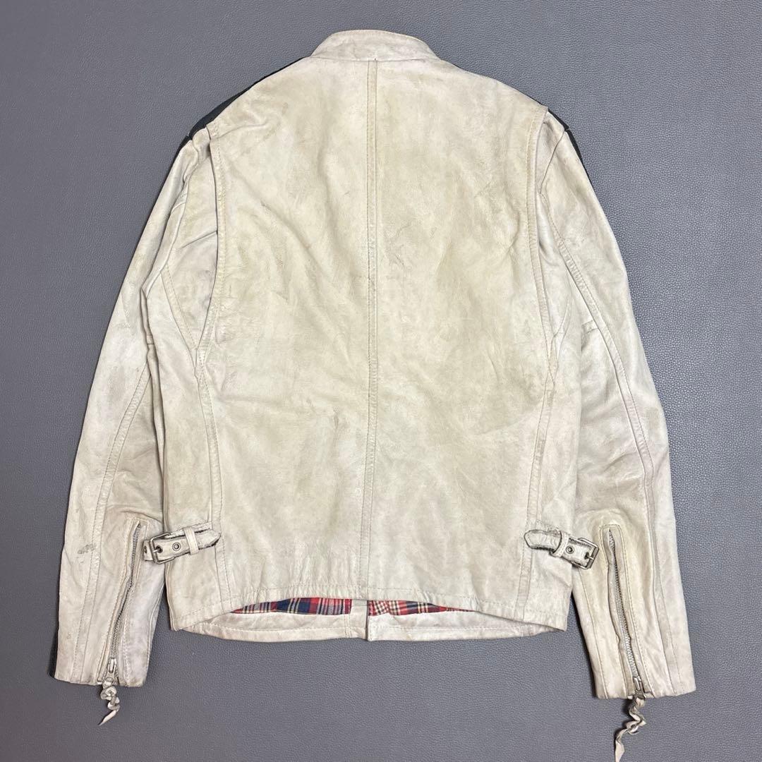 Schott ショット ユーズド加工 レザー シングルライダース