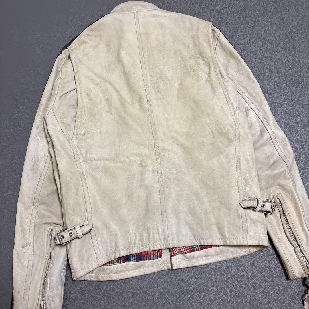 Schott ショット ユーズド加工 レザー シングルライダース