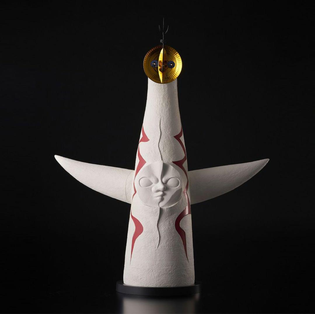 1/144スケール 太陽の塔 塗装済み完成モデル　岡本太郎　海洋堂