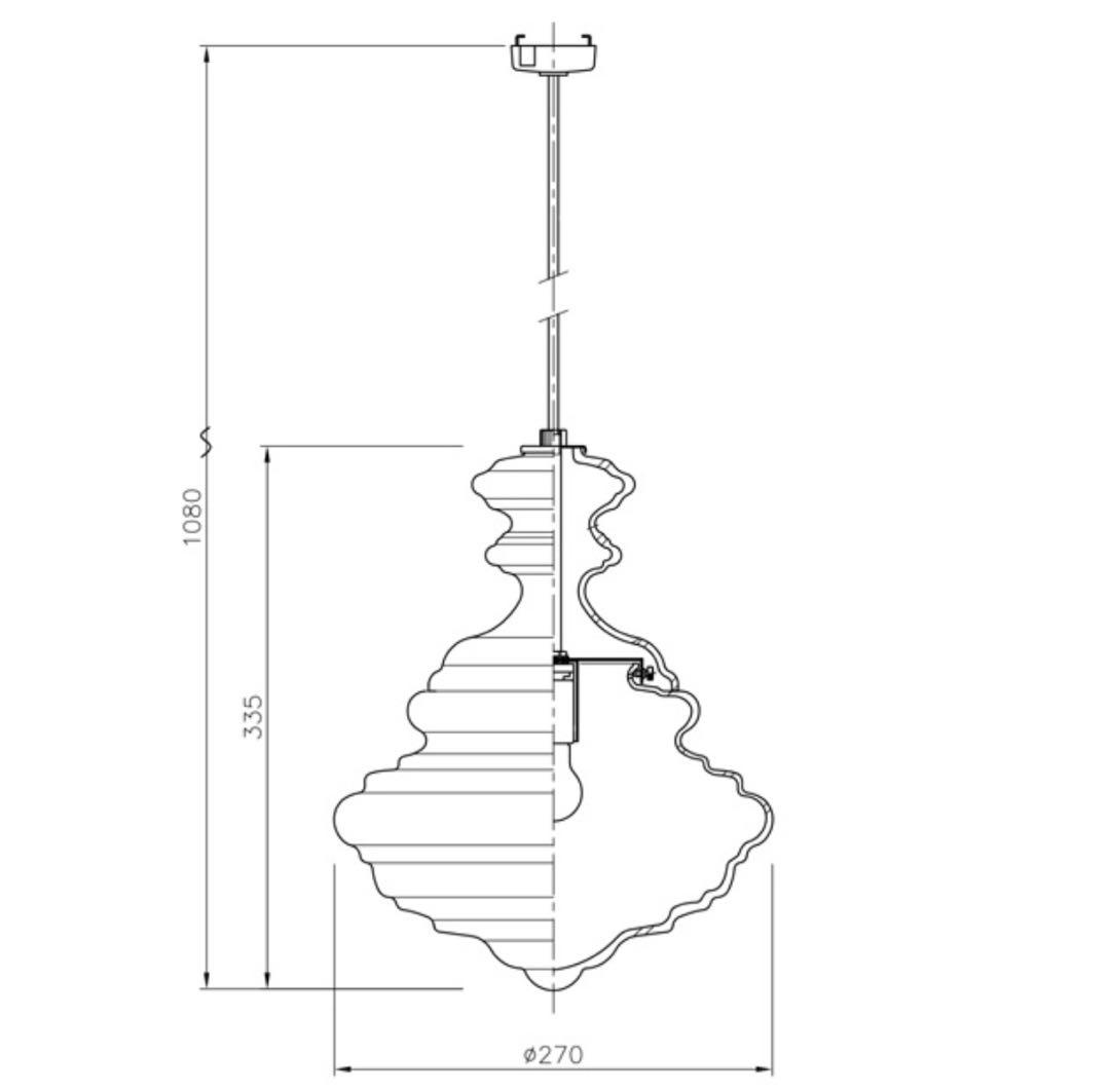 aproz. distortion ディストーション クリア　北欧　ガラス