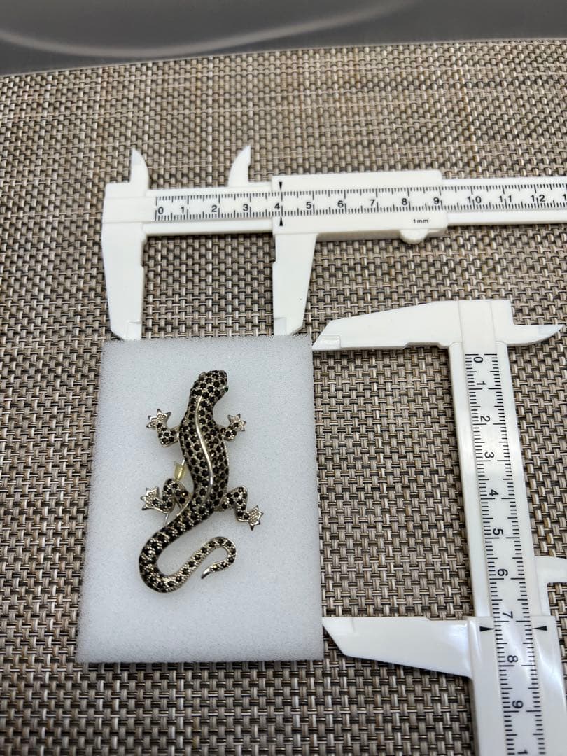 トカゲ　ブローチ　008