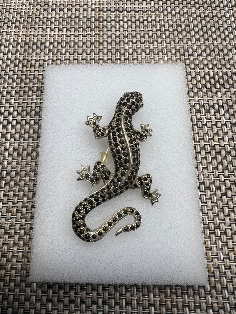 トカゲ　ブローチ　008