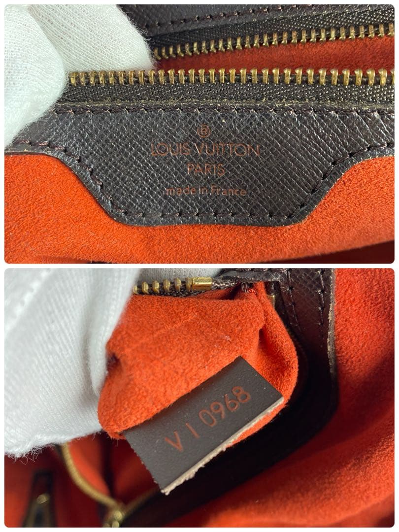 ルイヴィトン　ダミエ　ハンドバッグ　ブレラ　N51150 ブラウン