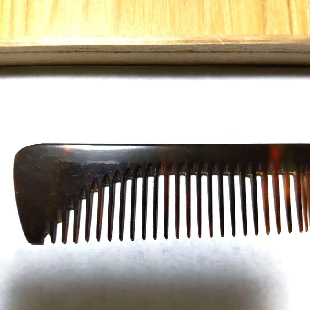 信山本鼈甲　信山別誂　理容美容櫛