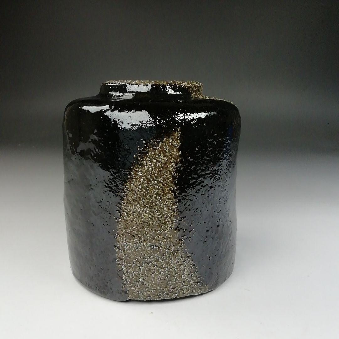 Ｔ４４８　茶碗　『空中寒月写』『押小路窯　庄左ェ門 造』　共箱　抹茶碗　茶道具