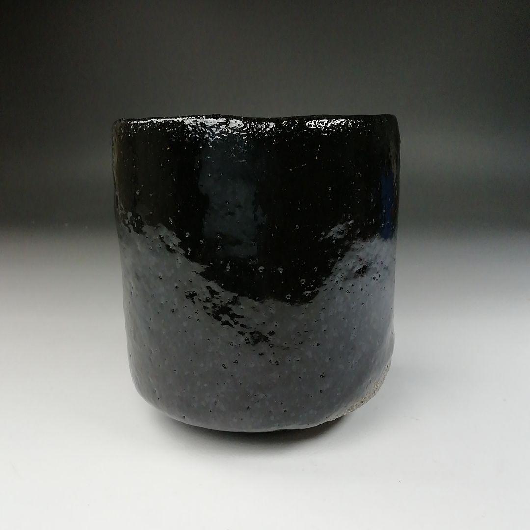 Ｔ４４８　茶碗　『空中寒月写』『押小路窯　庄左ェ門 造』　共箱　抹茶碗　茶道具