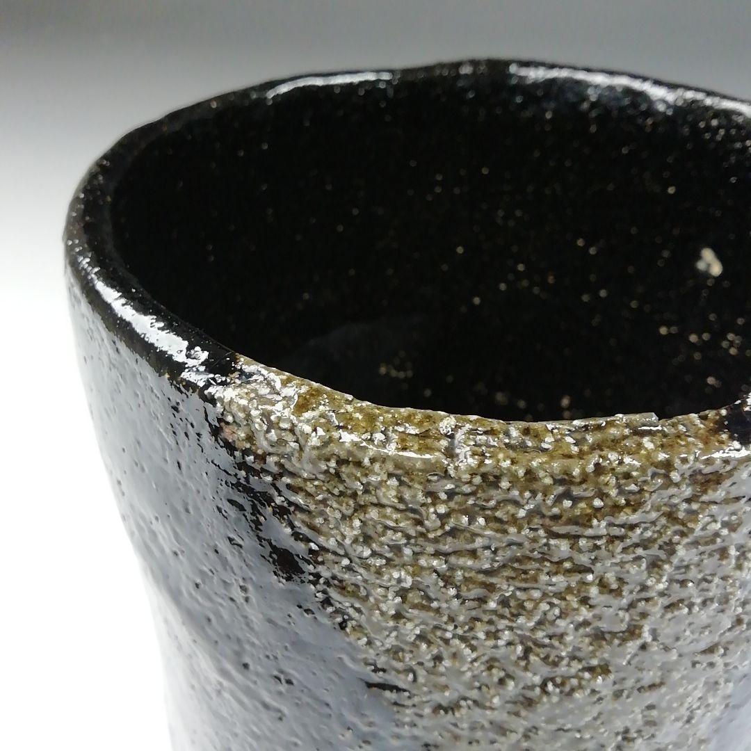 Ｔ４４８　茶碗　『空中寒月写』『押小路窯　庄左ェ門 造』　共箱　抹茶碗　茶道具