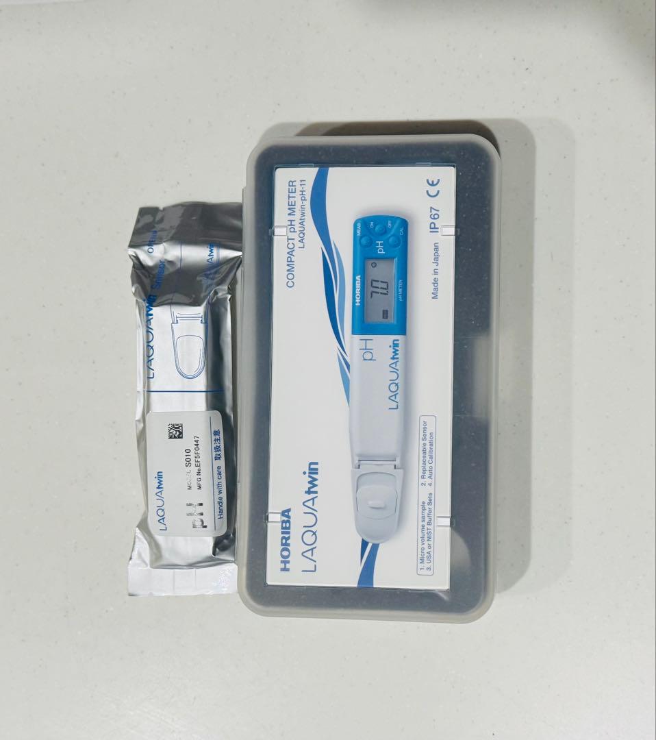 【新品未使用】HORIBA LAQUAtwin 水質測定器 pH-11B