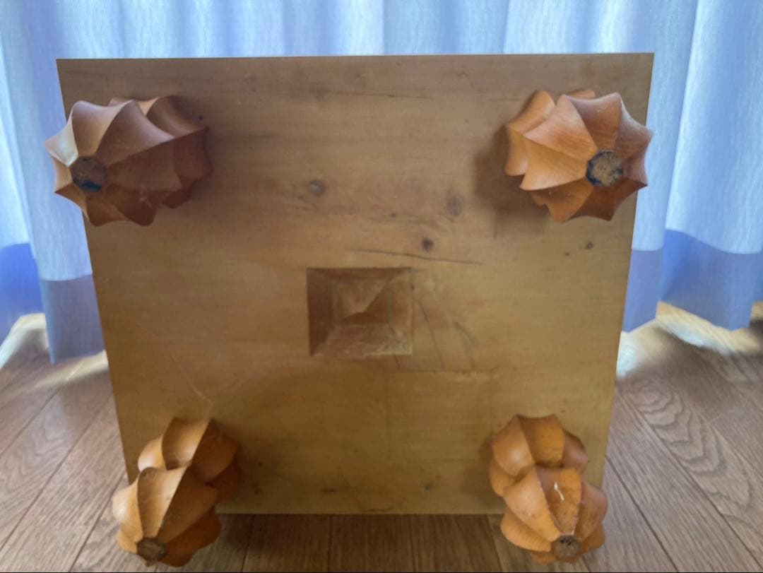 木製囲碁盤・碁石 5.8寸　静岡の工房　本榧(ほんかや)