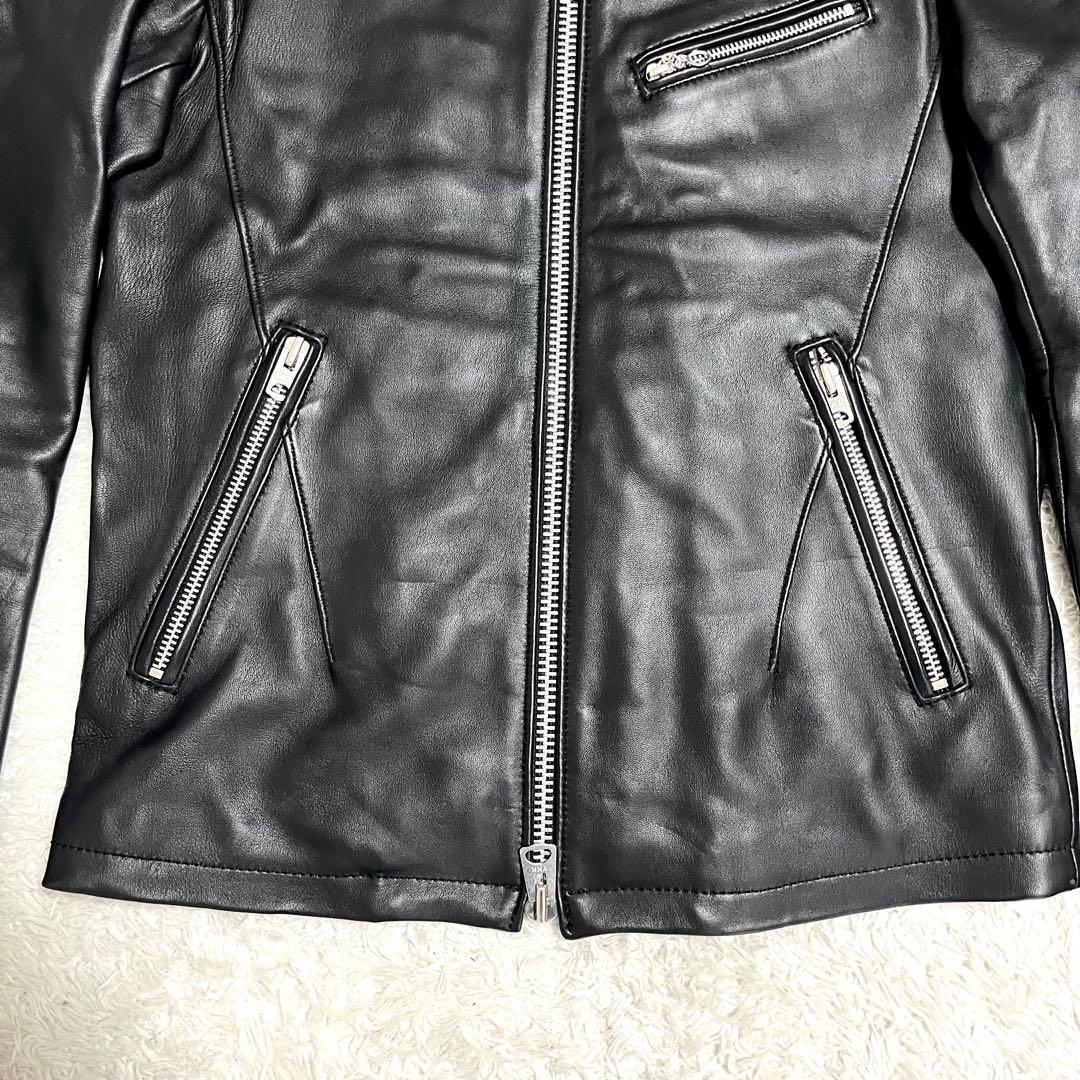 ✨美品✨ジャックローズ レザー ジャケット ライダース 羊革