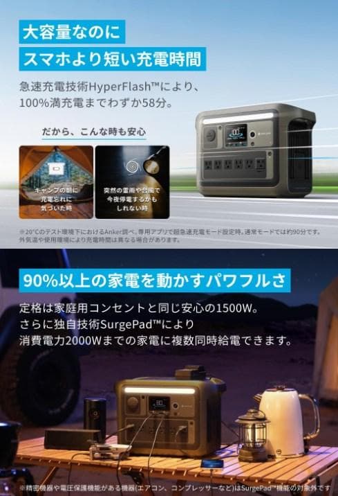 Anker Power Station 1000  Peakモデル